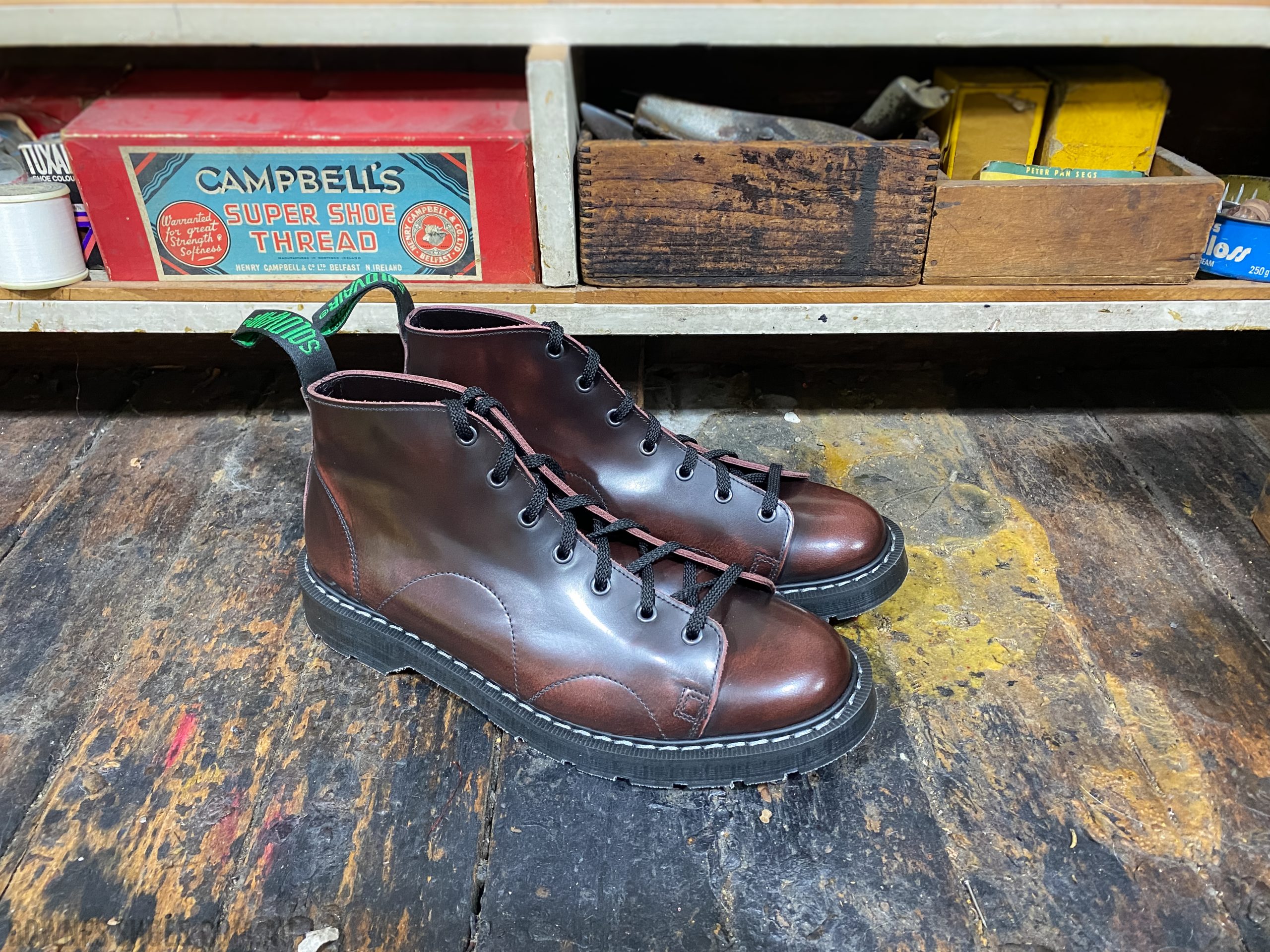 Phoenix Dr Martens Made In England Au Solovair Monkey Boot