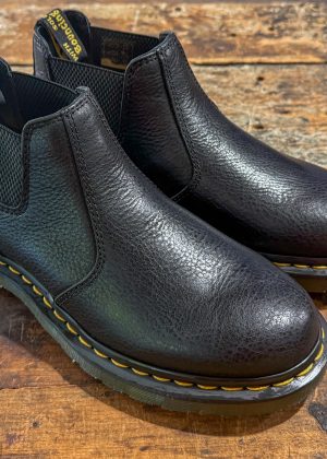 2976 Lo Rogue Black Crop Chelsea Boot