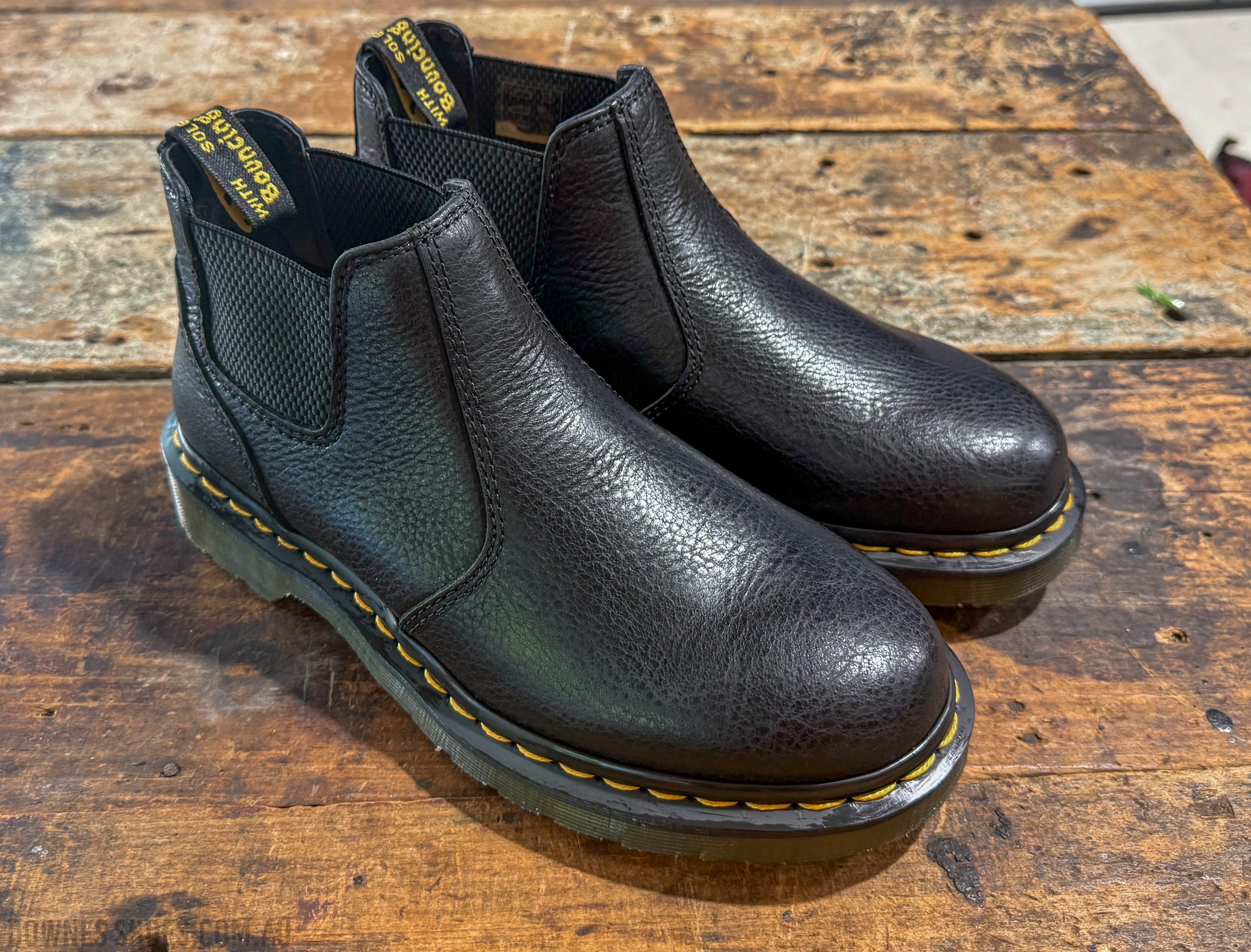 2976 Lo Rogue Black Crop Chelsea Boot