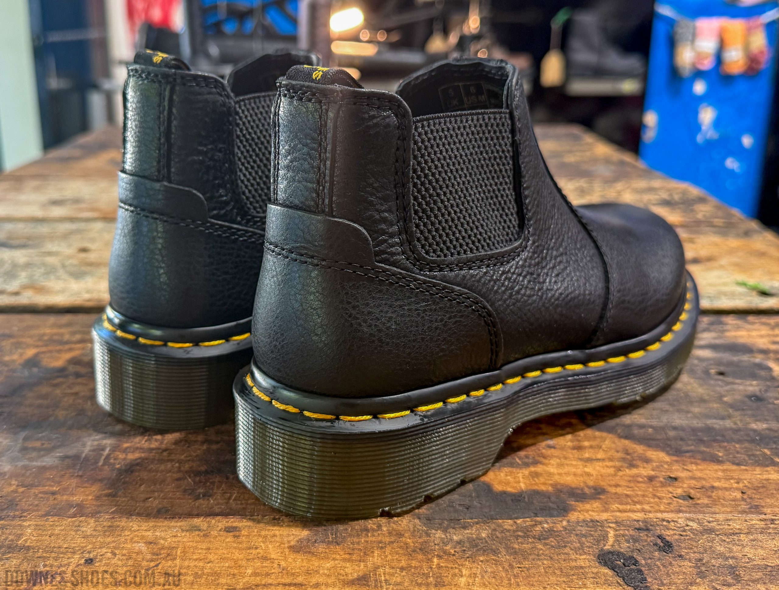 2976 Lo Rogue Black Crop Chelsea Boot