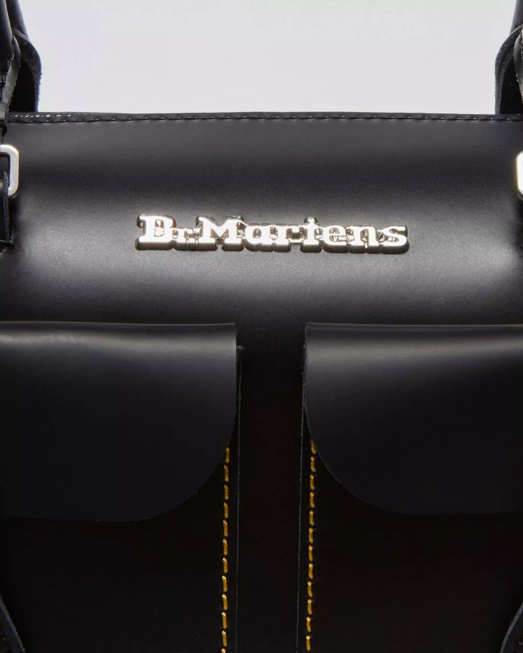 Top Handle Bag Black Kiev Leather — Downes