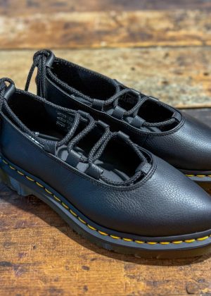 Elphie II Black Virginia Lace Up Shoe