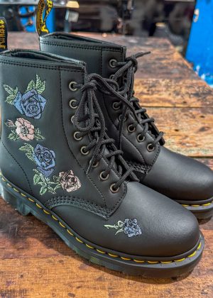 1460 Vonda Floral Reclaimed Leather Boots