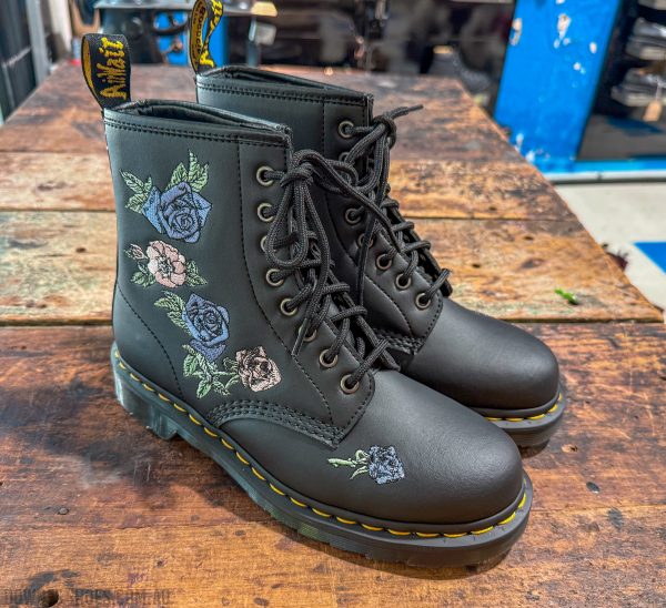 1460 Vonda Floral Reclaimed Leather Boots