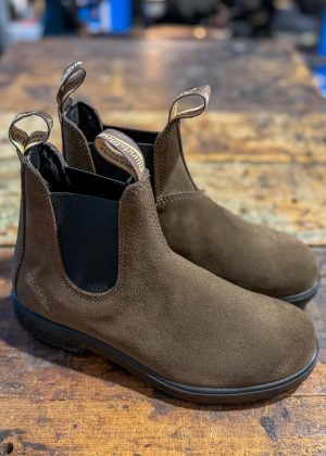Blundstone #2410 Brown Suede Classic Chelsea Boots