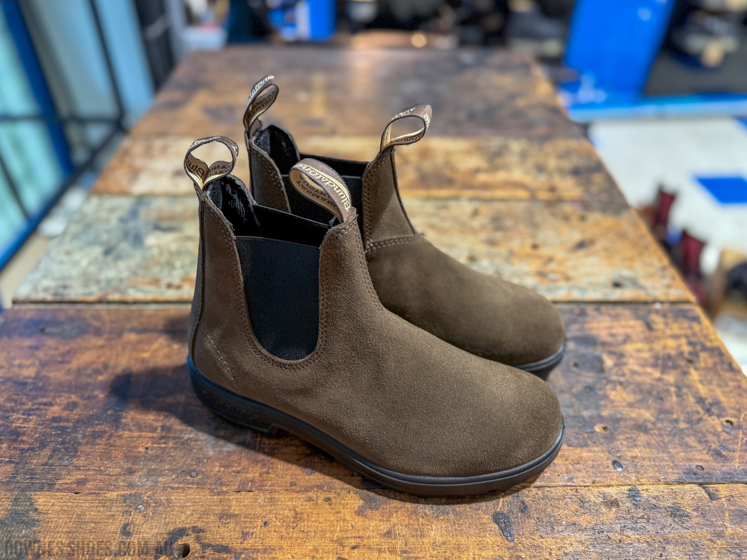 Blundstone #2410 Brown Suede Classic Chelsea Boots