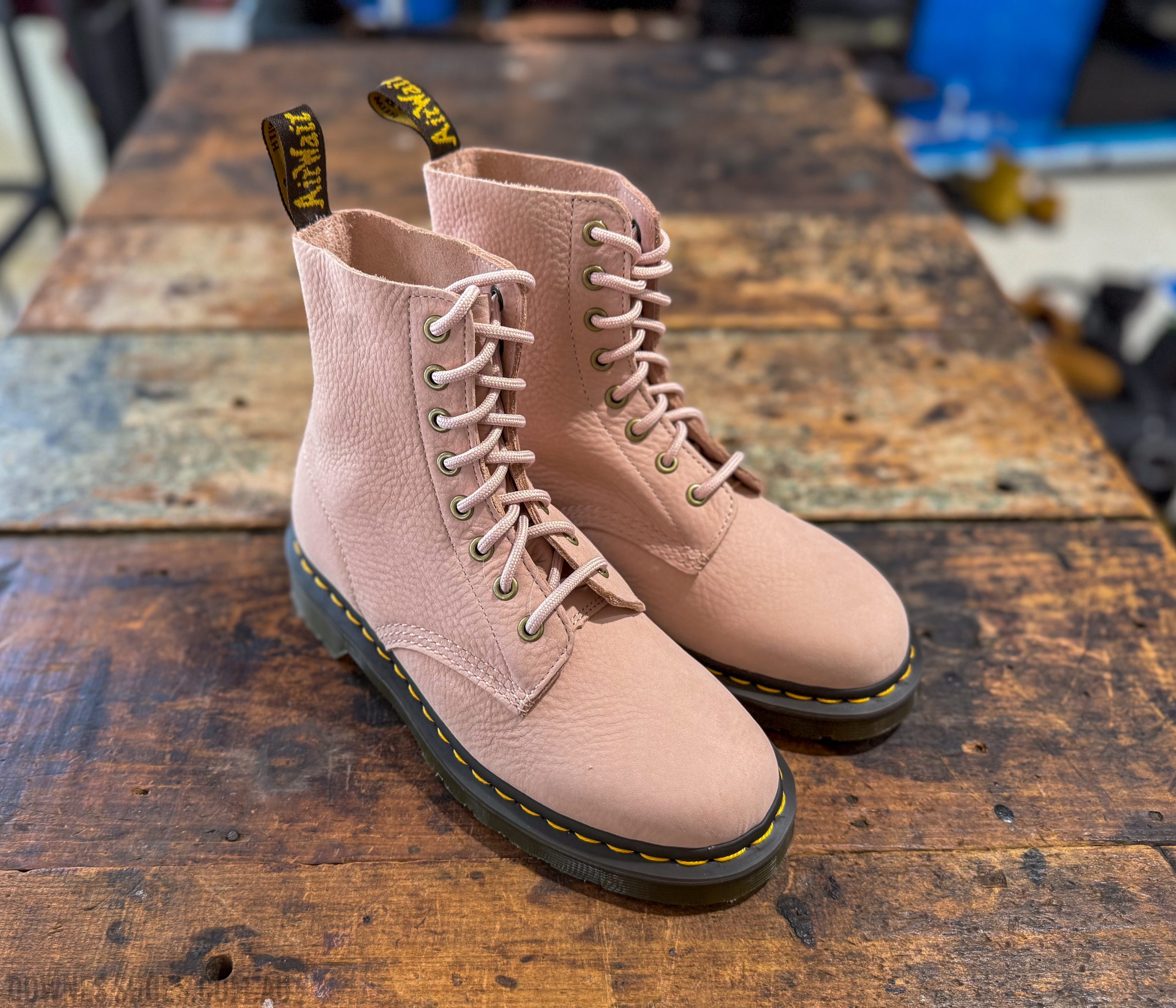 pink high top boots