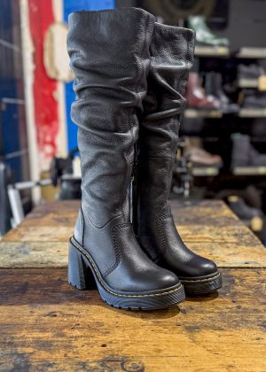 Kasey Virginia Leather Tall Heeled Boots