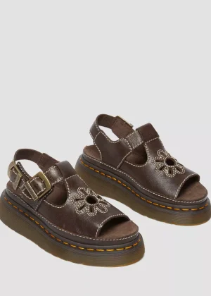 Dunnet Flower Kelp Brown Rogue Sandal