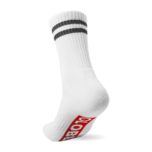 Globe Singles White Black Stripe