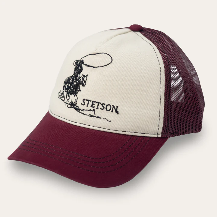 Stetson Trucker Lasso Red