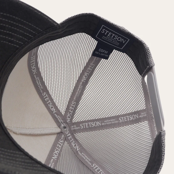 Stetson Trucker Bison Grey