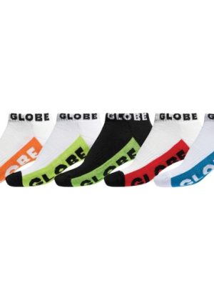 Globe Multi Ankle Socks 5 Pack GB0-72808