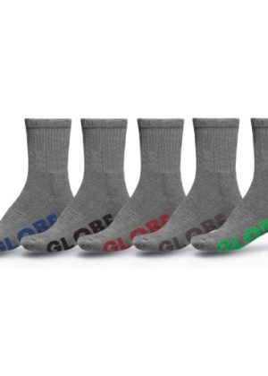 Globe Stealth Crew Grey 5 pack GB71029004