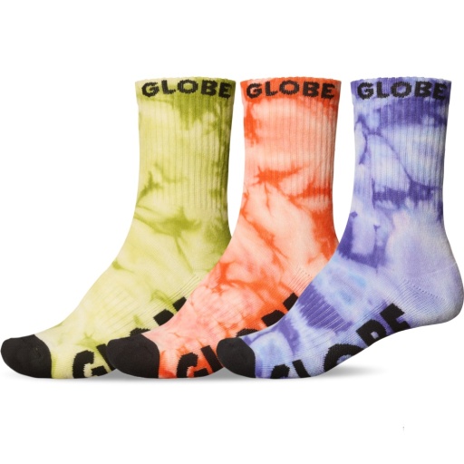 Globe All Tied Up Youth 3 Pack Socks