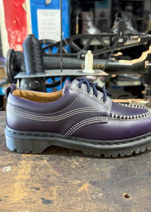Lowell Midnight Blue Orleans 4 Eye Shoe