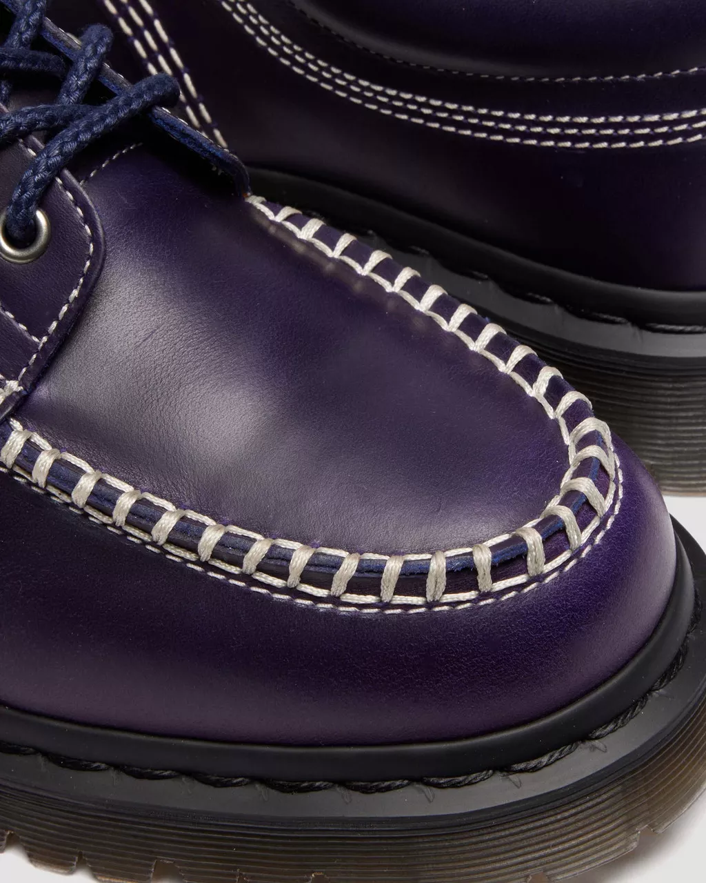 Lowell Midnight Blue Orleans 4 Eye Shoe