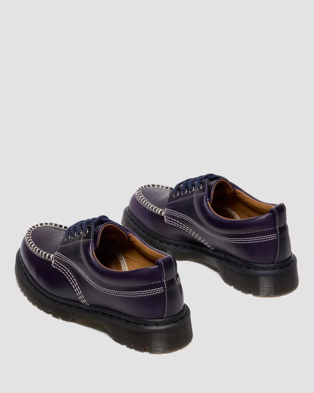Lowell Midnight Blue Orleans 4 Eye Shoe