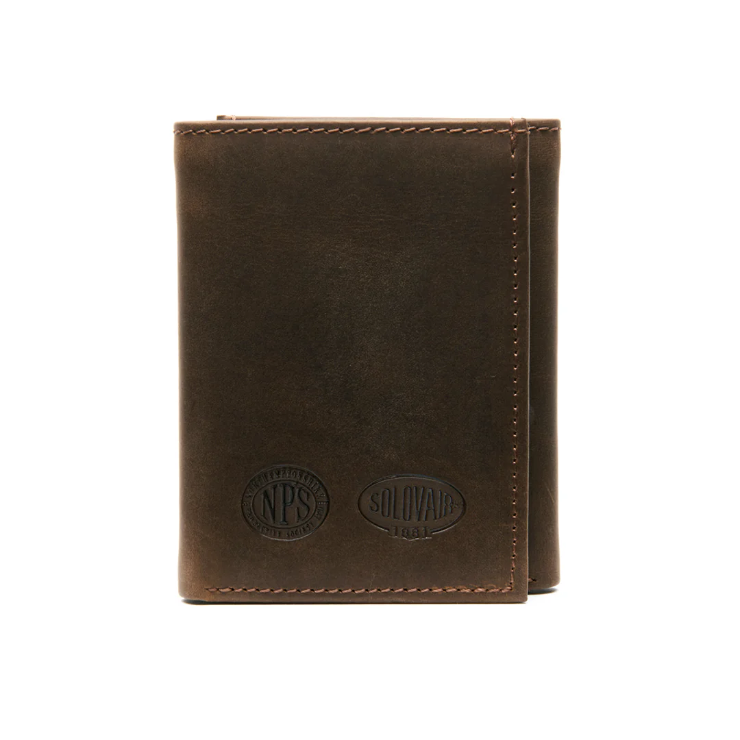 Solovair Tri Fold Wallet Crazy Horse