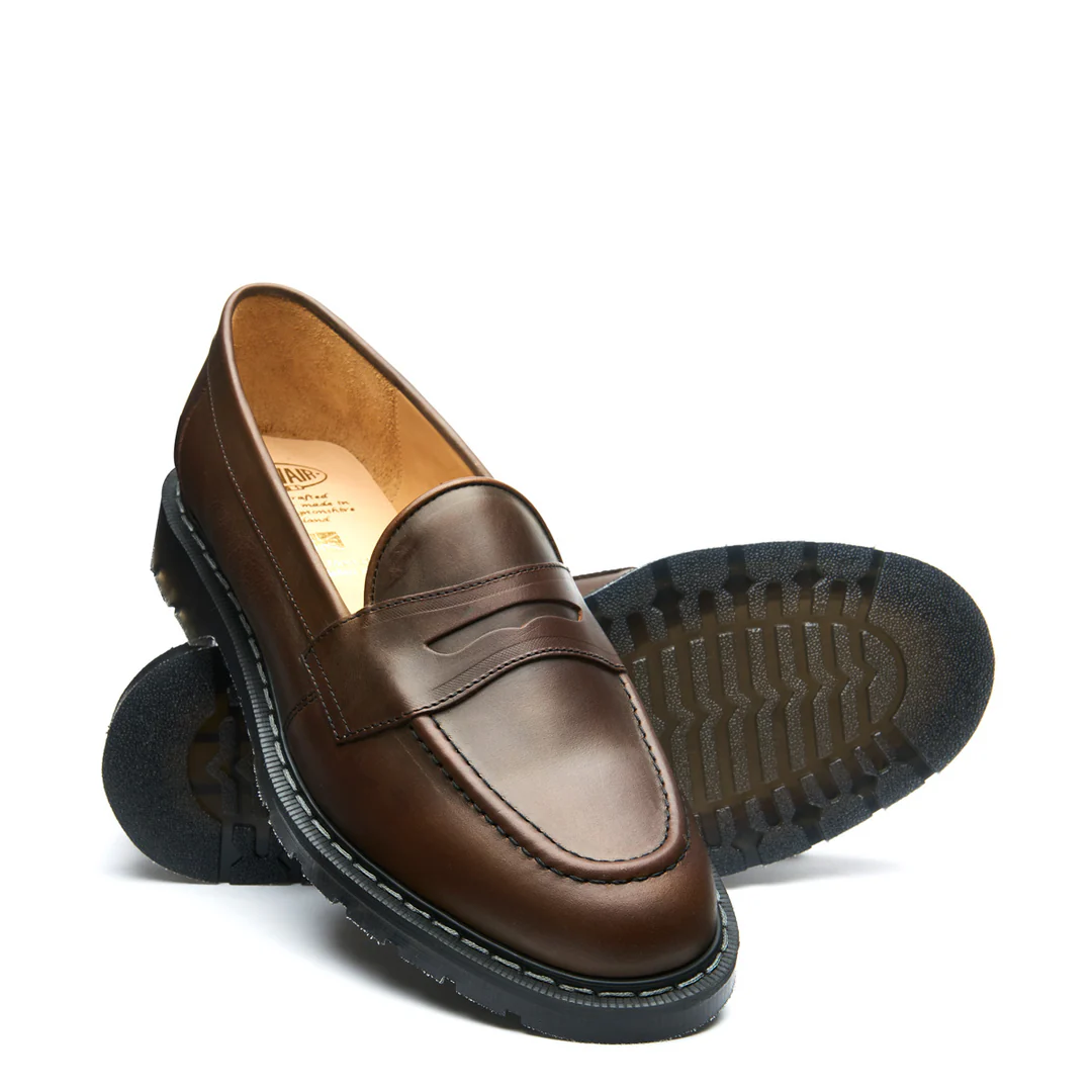 Solovair Penny Loafer Gaucho Crazy Horse