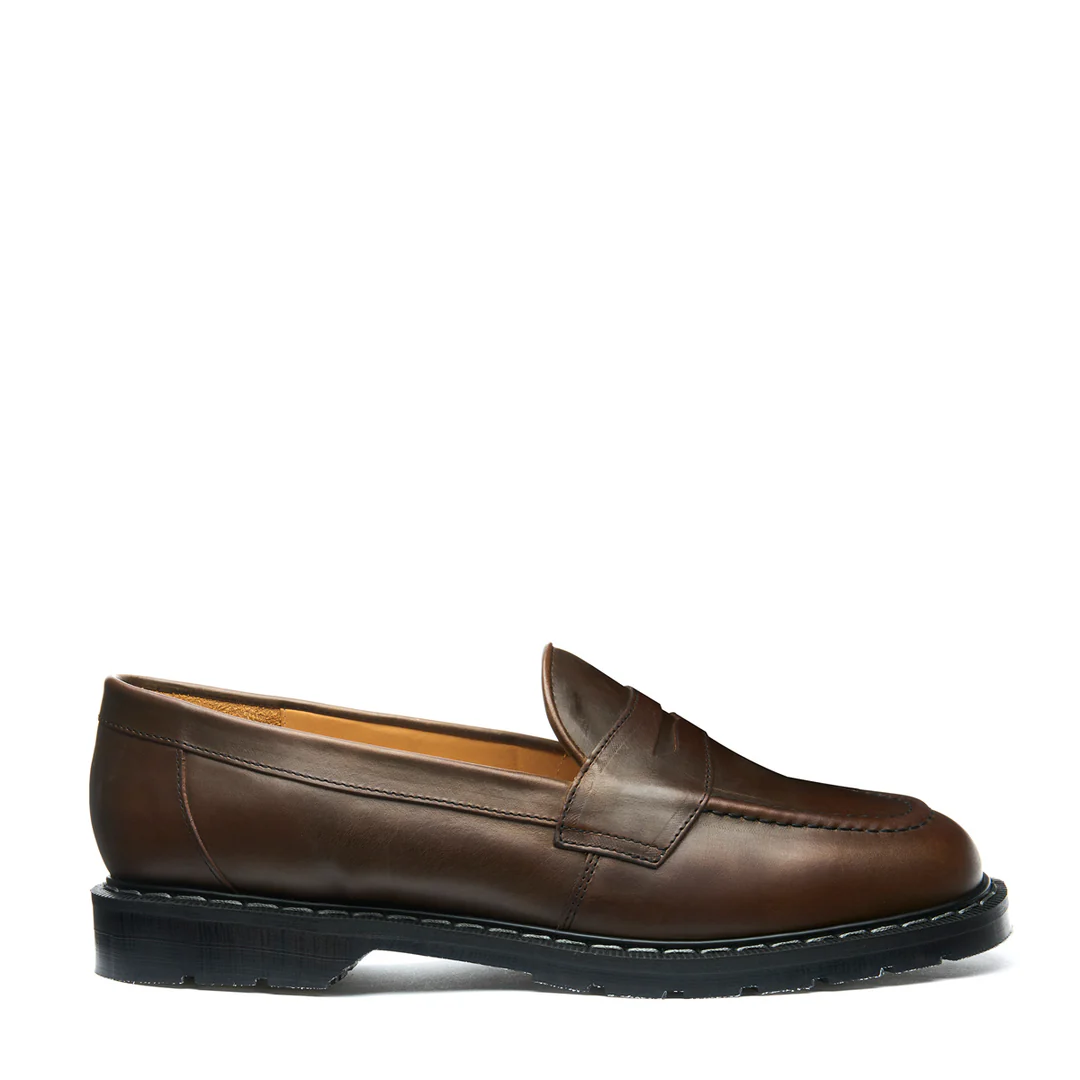 Solovair Penny Loafer Gaucho Crazy Horse