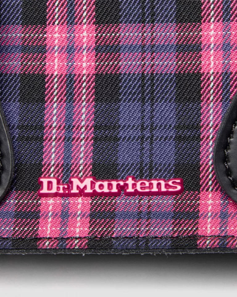 7" Satchel Pink Tartan Satchel