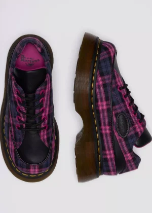 Buzz 5-Eye Tartan Shoes