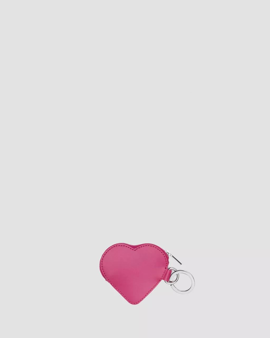 Dr Martens Heart Purse Keyring Fuchsia Pink