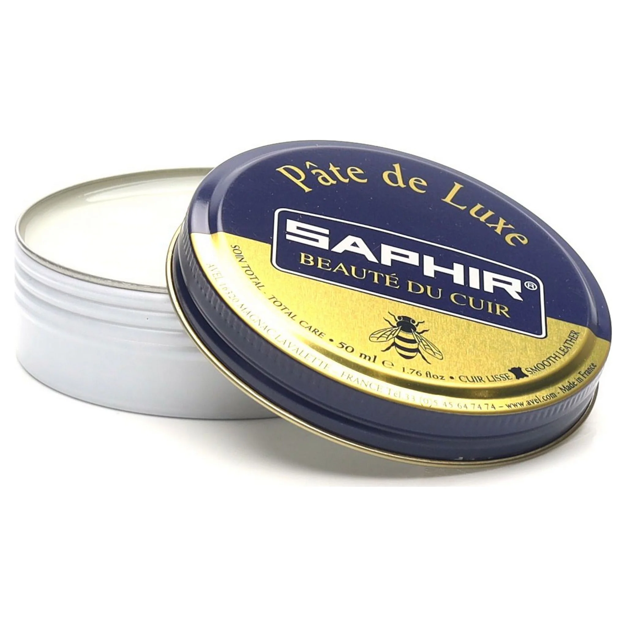 Saphir Pate De Luxe Neutral Polish 50ml