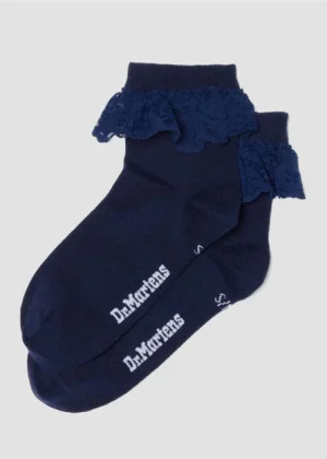 Dr Martens Frill Socks Midnight Blue