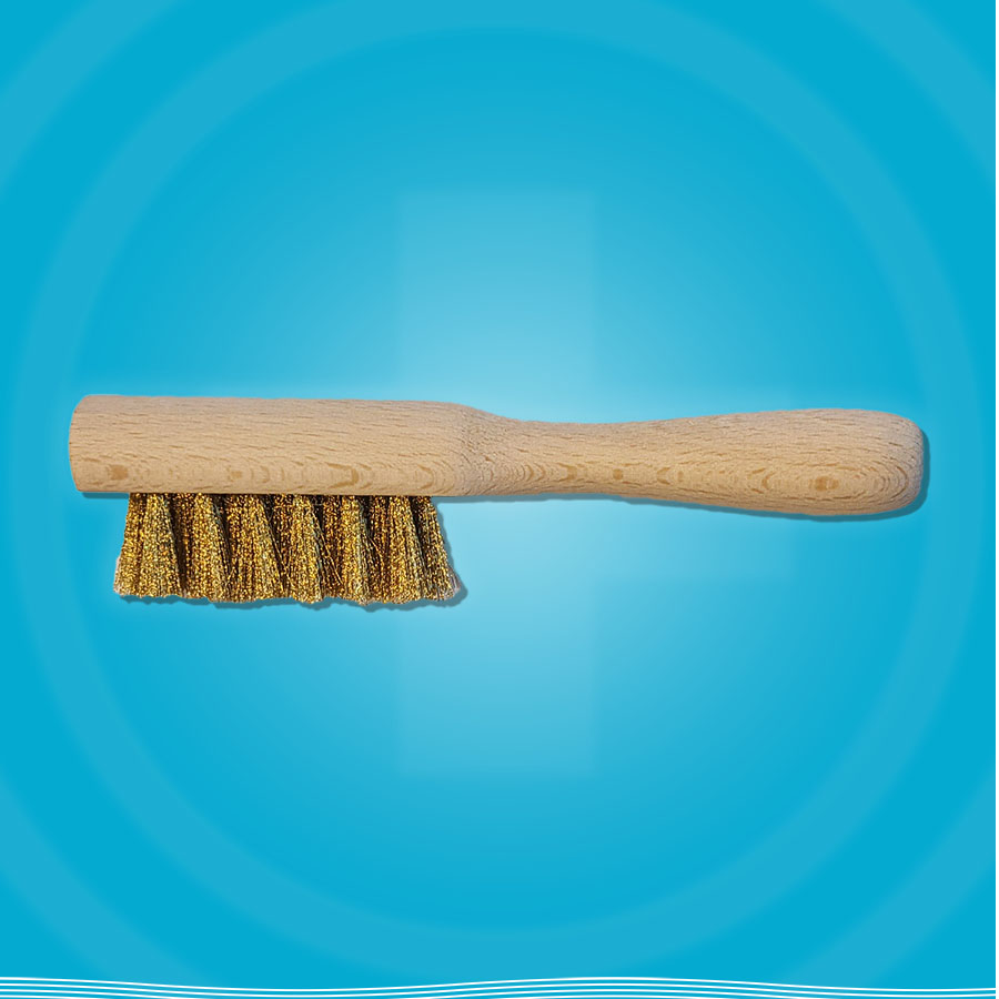 Shoe Doctor Nubuck and Suede Brush - Wood and Brass Wire