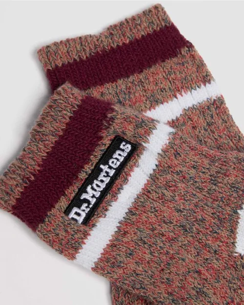 Dr Martens Short Marl Vintage Taupe Socks