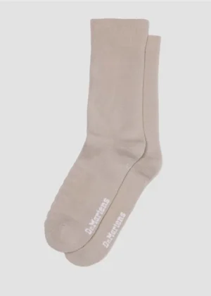Dr Martens Vintage Taupe Double Doc Socks