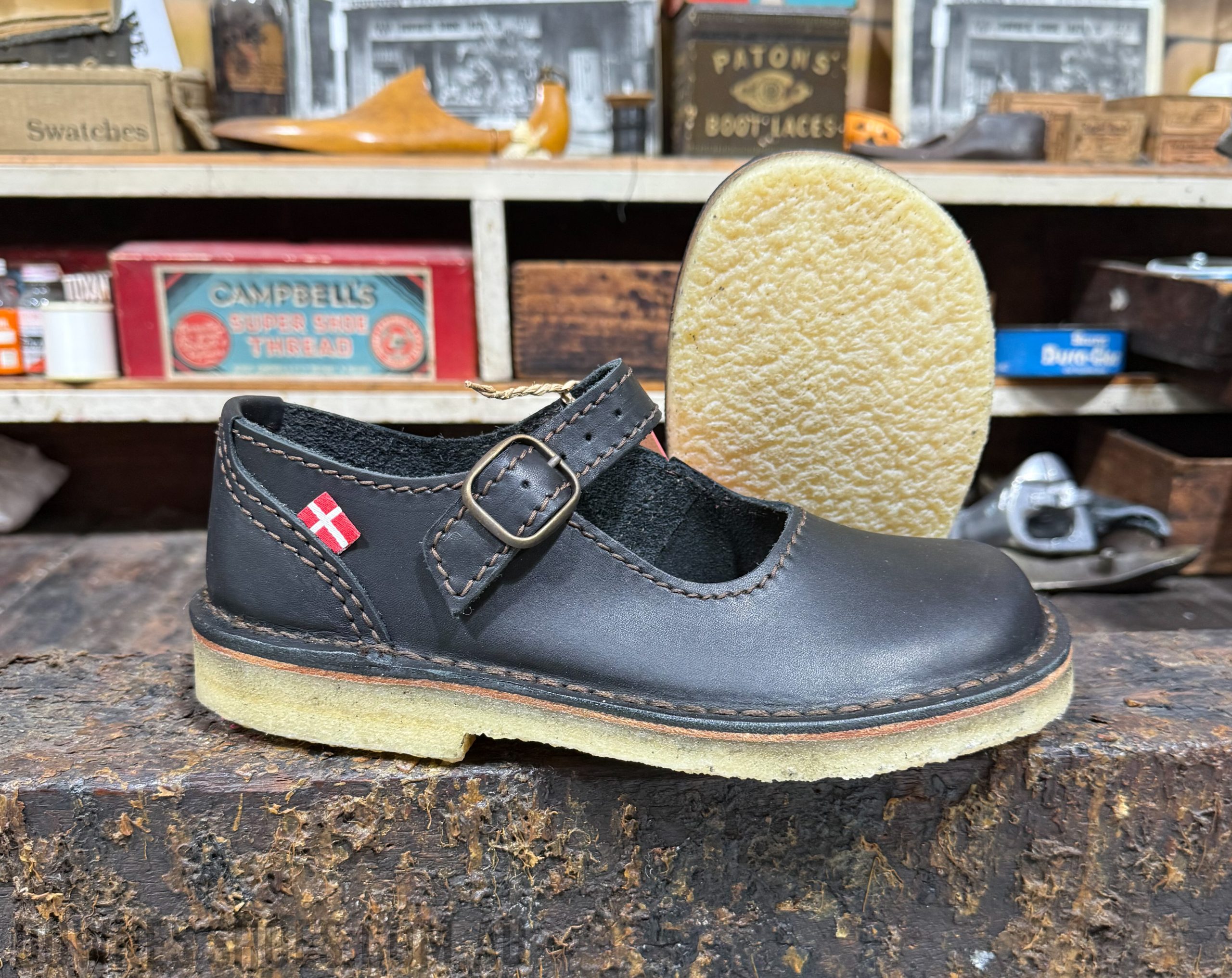 Duckfeet Himmerland Mary Jane Cocoa