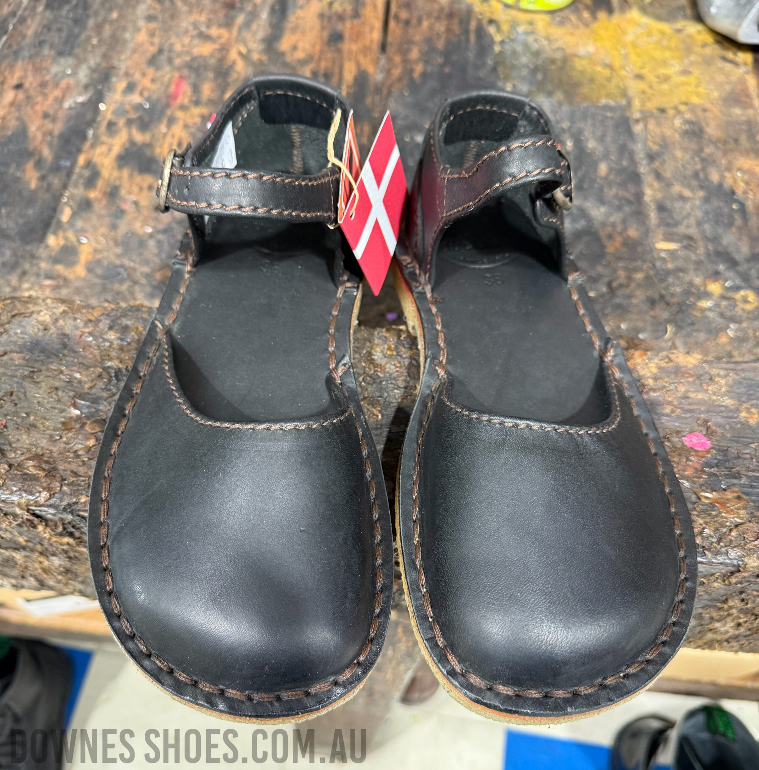 Duckfeet Mols Mary Jane Black