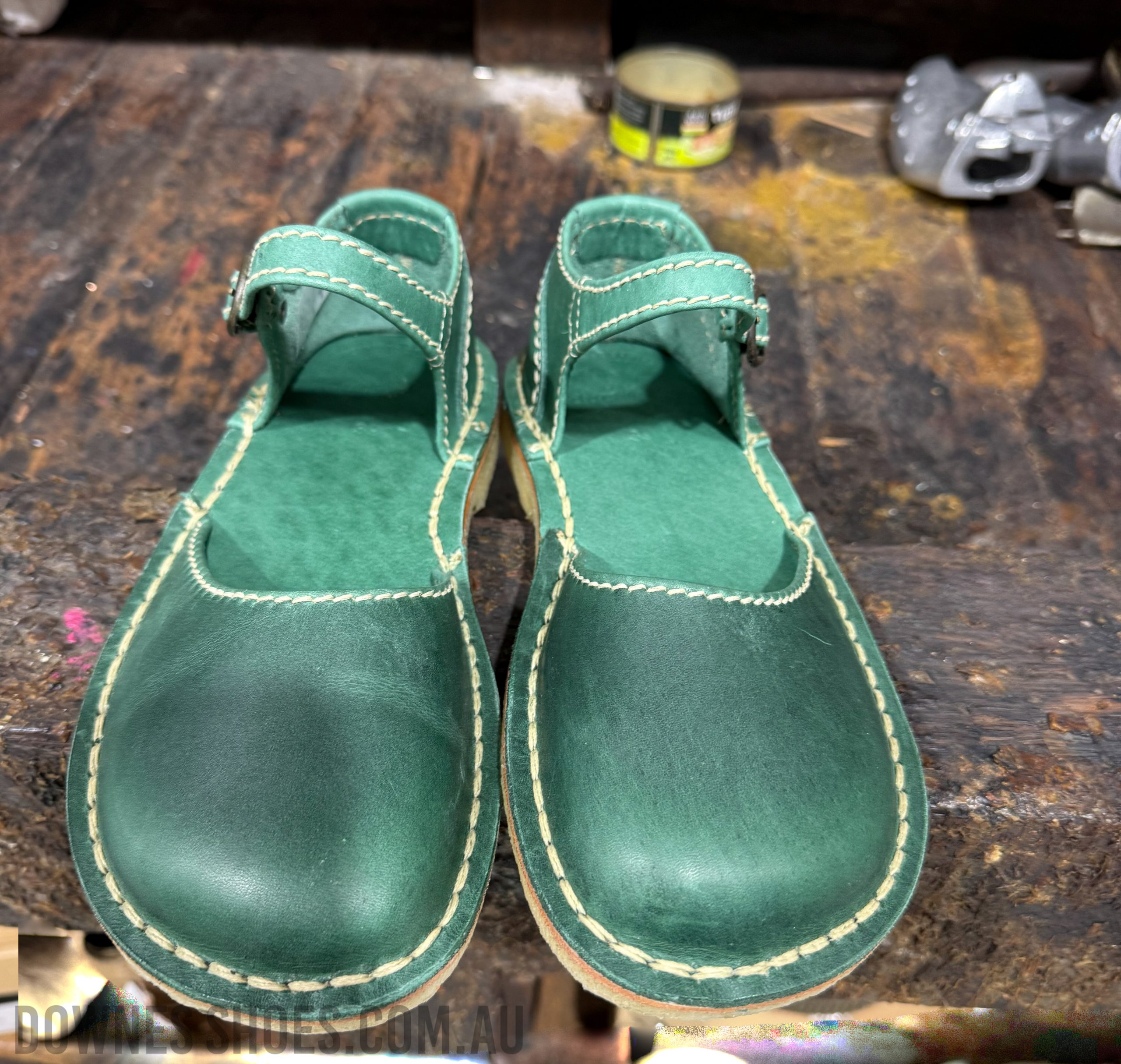 Duckfeet Mols Mary Jane Turquoise