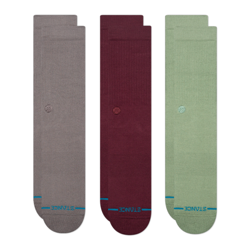 Stance Icon 3 Pack Dark Grey