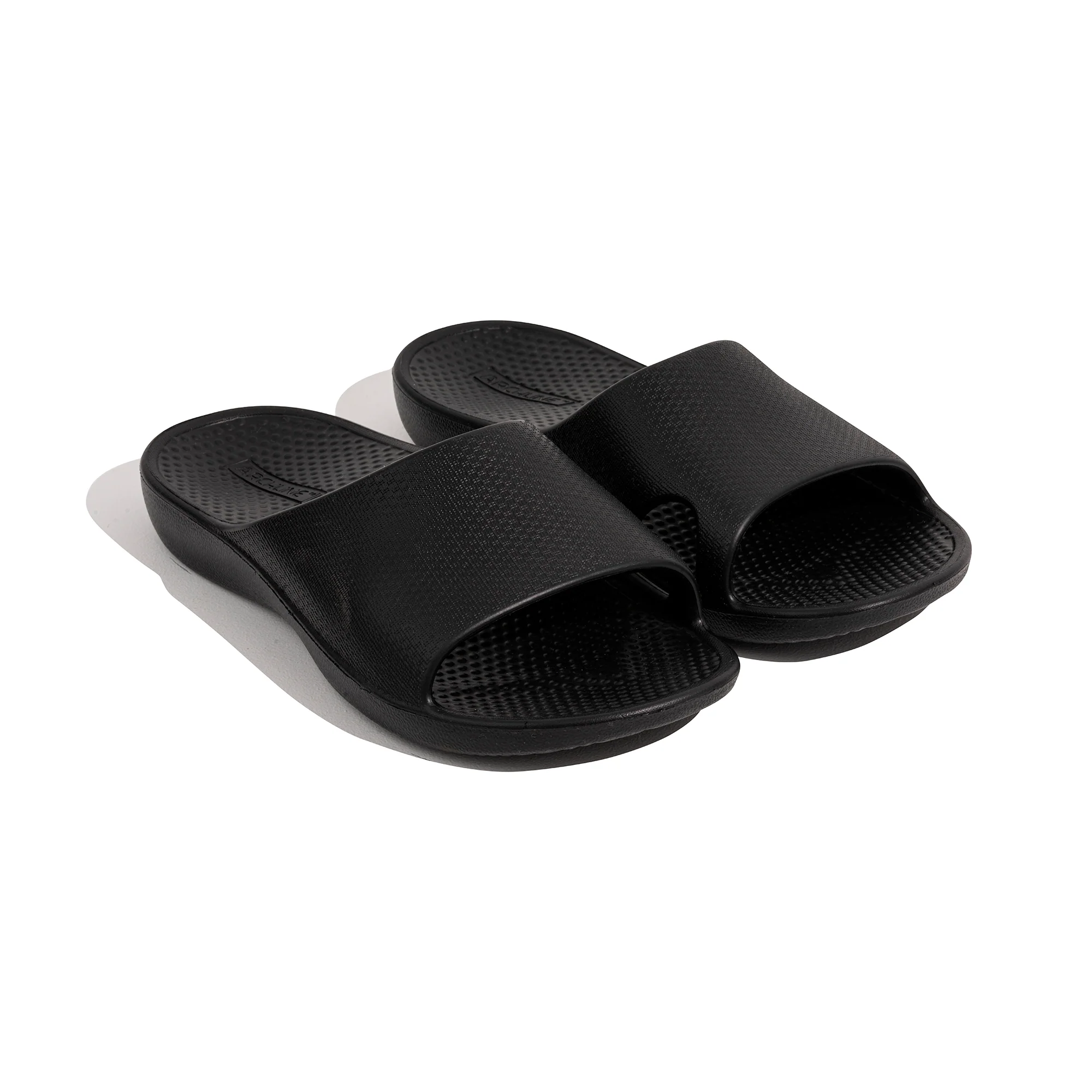 Archline Black Rebound Orthotic Slides