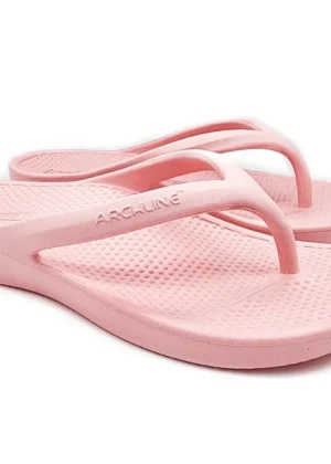 Archline Pink Rebound Orthotic Thongs
