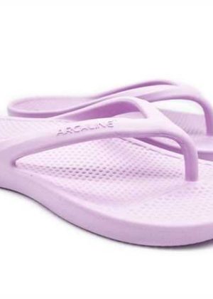 Archline Lilac Rebound Orthotic Thongs