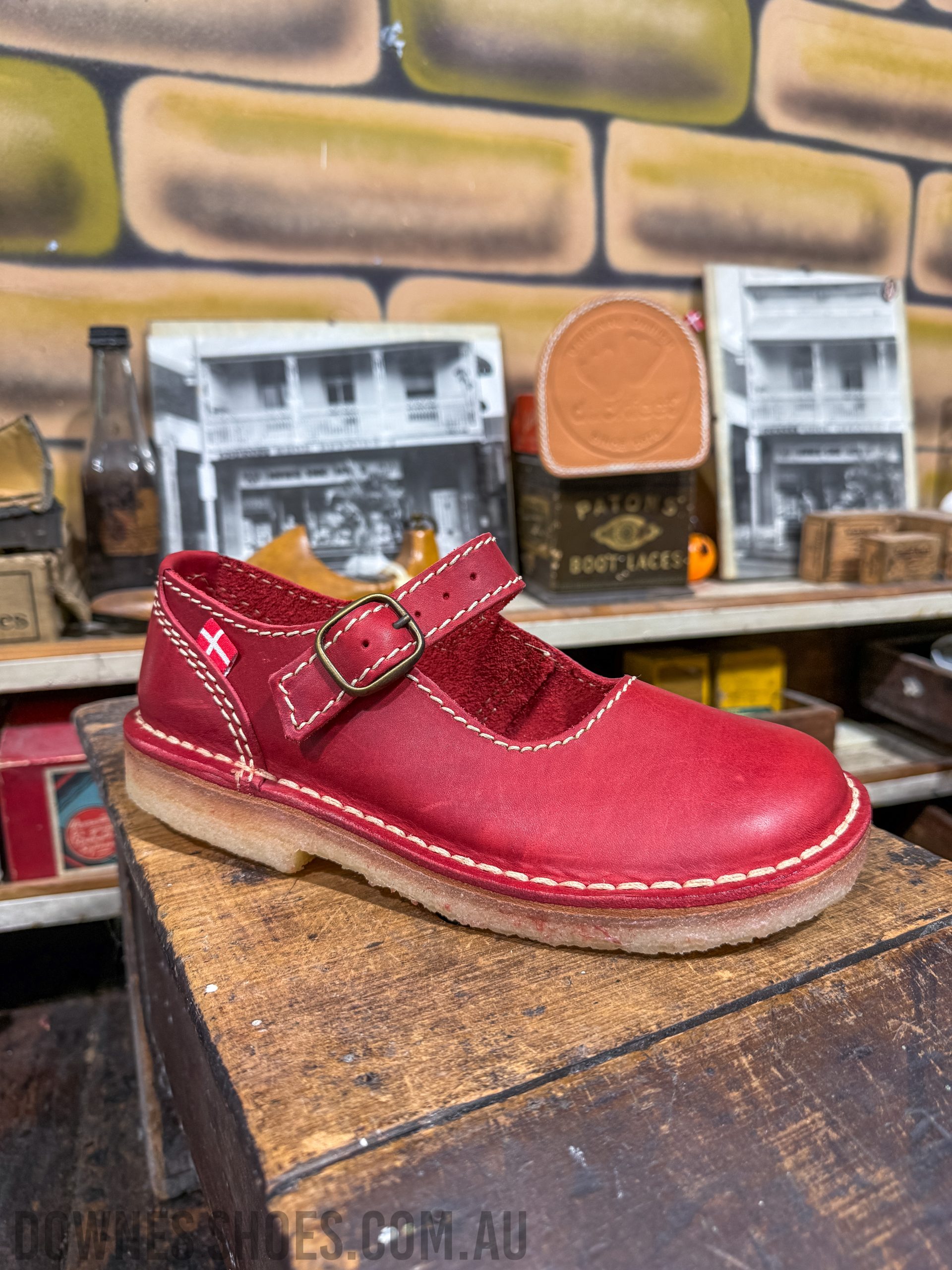 Duckfeet Himmerland Mary Jane Granate