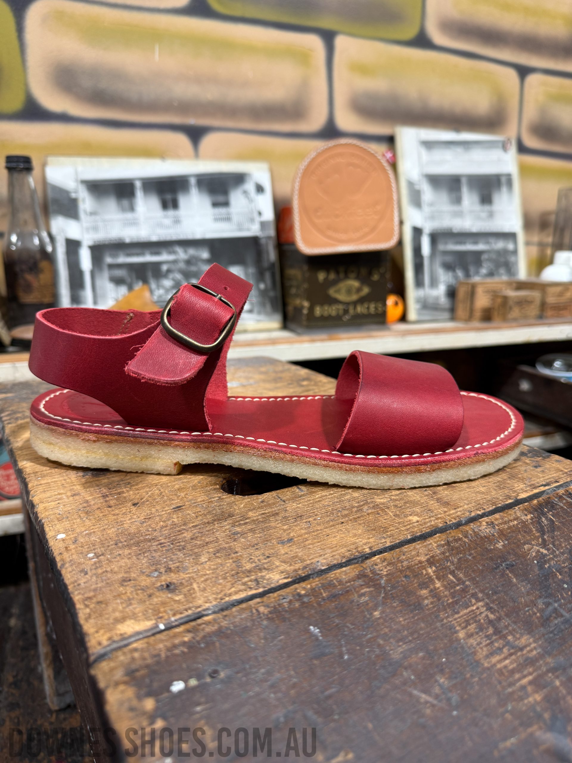 Duckfeet Lokken Sandal Granate