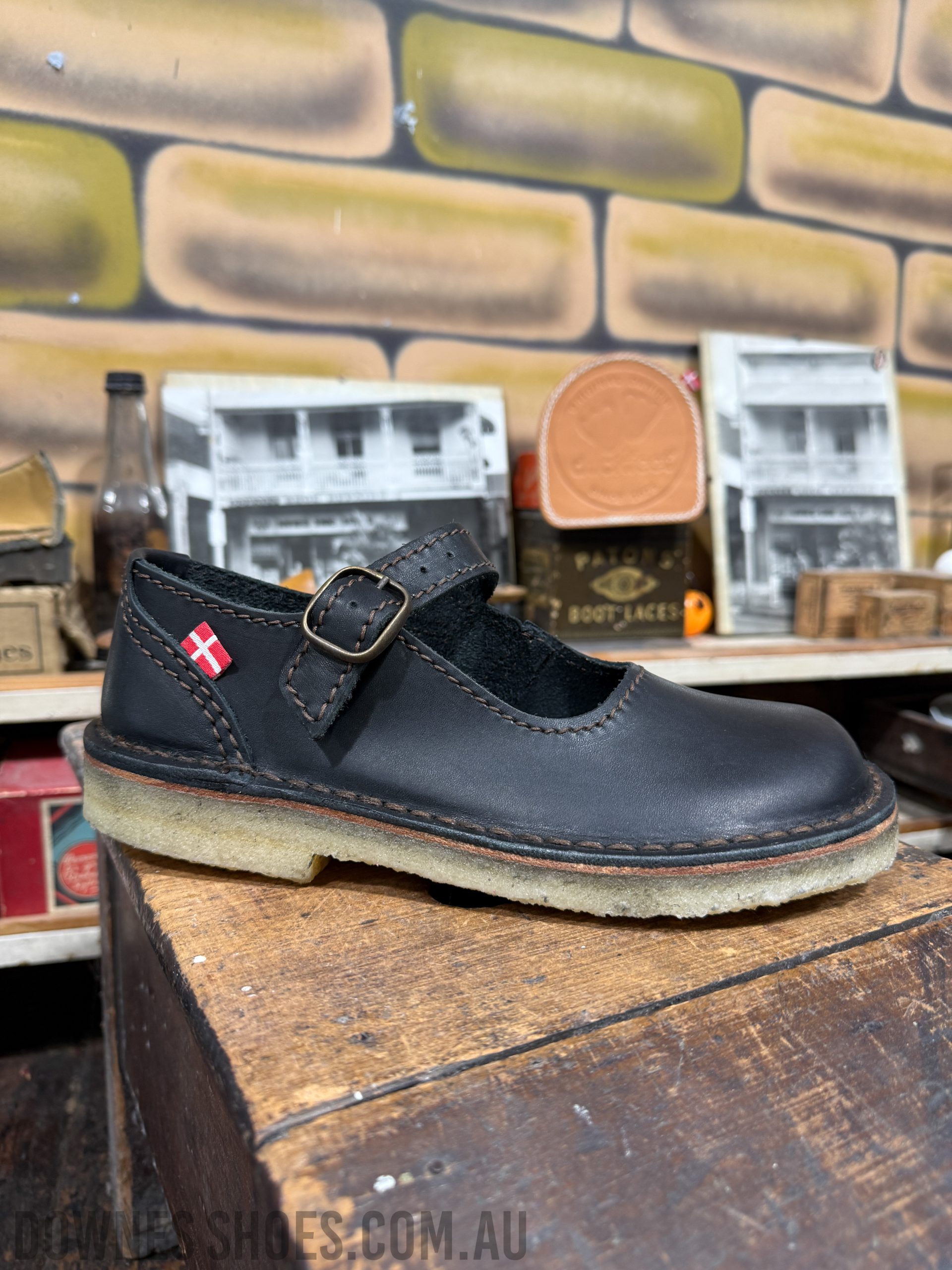 Duckfeet Himmerland Mary Jane Black