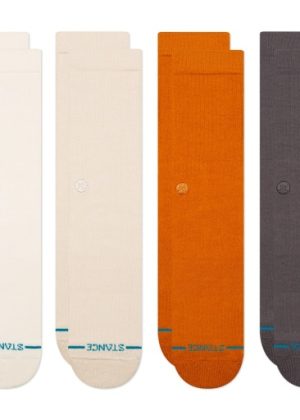 Stance Icon 4 Pack Canvas Socks