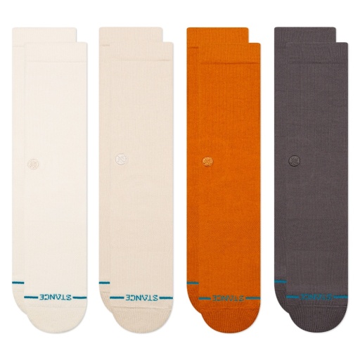 Stance Icon 4 Pack Canvas Socks