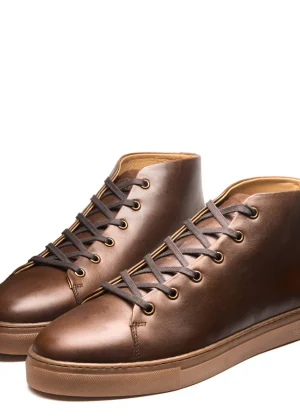 Solovair High Top Sneaker Crazy Horse