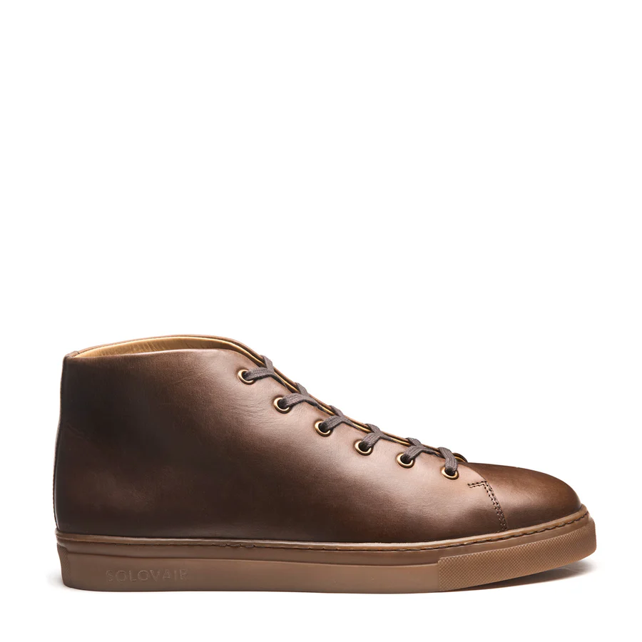 Solovair High Top Sneaker Crazy Horse