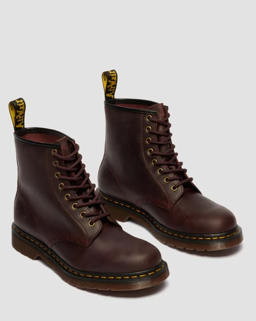 1460 Crazy Horse Cherry 8 Eyelet Boot
