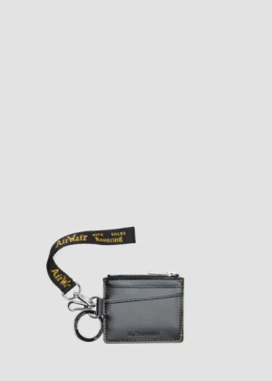Dr Martens Card Holder Black Smooth Leather