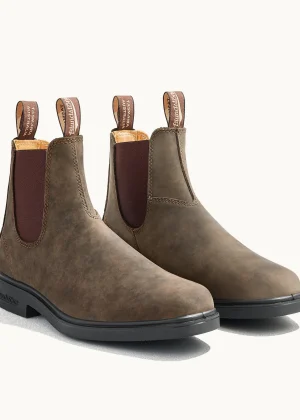 Blundstone 1306 Rustic Brown Dress Chelsea Boots